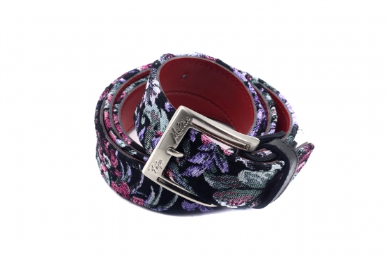 Lion C model belt, manufactured in Lucrezia_22 265_Purpura