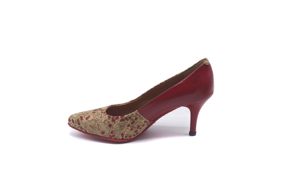 Zapato modelo Utmost, fabricado en Laser 07 Rojo