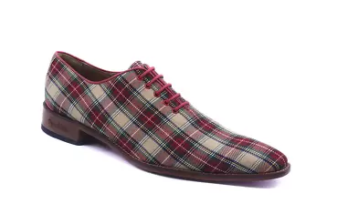 Scottish Walter model shoe, made of textile