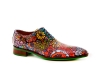 Flower Power model shoe, made in napa flower power.