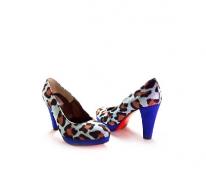 Modèle de chaussures beauty léopard, fait Vecton 65.