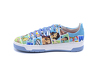 Sneaker modelo Lir Cab, fabricado en Fantasia Comic Quilt Serraje Azul 