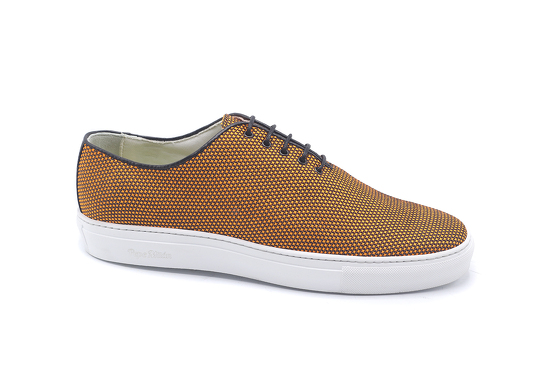 Sneaker modelo Crocus, fabricado en Piel 129_Himalaya Orange