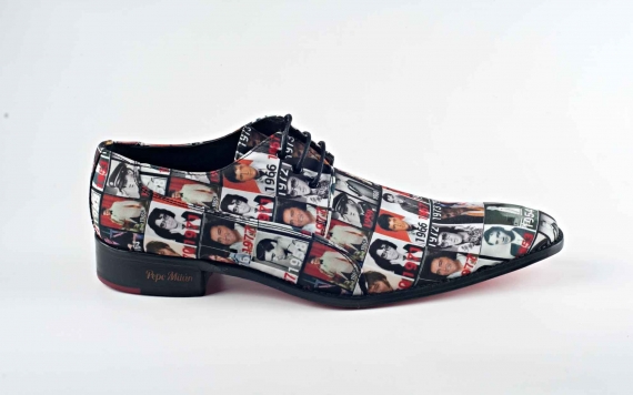 Zapato modelo Elvis, fabricado en Fantasia Elvis.