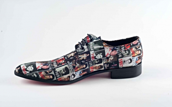 Zapato modelo Elvis, fabricado en Fantasia Elvis.