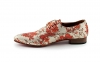 Zapato modelo Dublín fabricado en lamé oro n.5