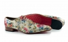 Zapato modelo Spring, fabricado en textil lame oro nº522