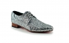 Silver Festival model shoe, made in silver glitter