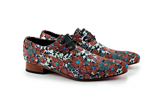 Modèle de chaussures Alaska, en brun textile m 27 No. 9