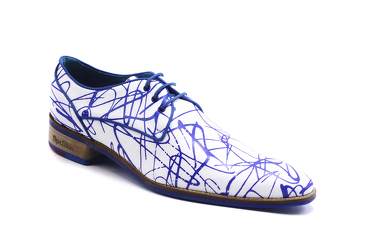 Chaussure modèle Oceanic en cuir nappa 133-Aldea Azul,