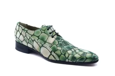 Chaussure modèle Green Snake, fabriquée en Green Snake Fantasia