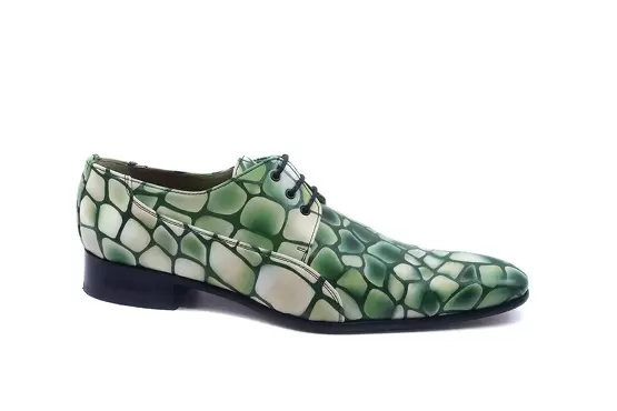 Chaussure modèle Green Snake, fabriquée en Green Snake Fantasia