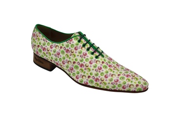 Modèle de chaussures Niza, fabriqué en textile fantaisie 415