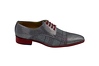 Chanlous model shoe, made in gray pearl and Scotch gray