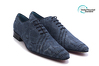 Zapato modelo 3R, fabricado en Recicle Blue ID Periodico