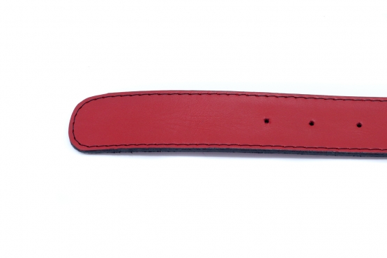 Baeza model belt, manufactured in Napa Roja,Amarilla y Negra