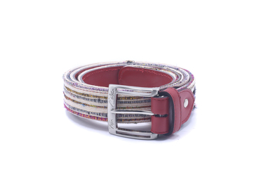 Radjáh C model belt, manufactured in Seda Natural 01 Color 2