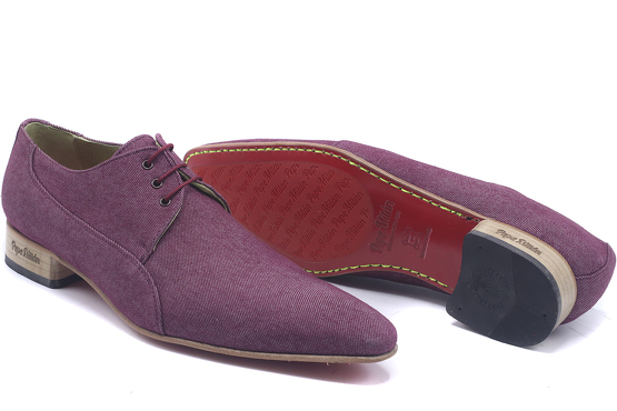 Zapato modelo Tintos, fabricado en Piel 139 Tejano 02 N 6