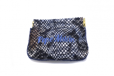 Bleu model purse, manufactured in Cobra Milan Marino
