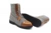 Field Ankle Boot model, manufactured in Escoces Gris Napa Roble