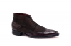 Remy model bootie, made in Napa Scott Marron y Napa Granate