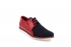 Shoe model Organic, manufactured in GASA Nº 2 CHAROL ROJO