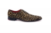 Zapato modelo Rosalind, fabricado en FANTASIA LEOPARDO