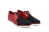 Shoe model Organic, manufactured in GASA Nº 2 CHAROL ROJO