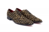 Zapato modelo Rosalind, fabricado en FANTASIA LEOPARDO