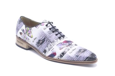 Modèle de chaussure Arista, fabriqué en Fantasia Guy Napa Blanca