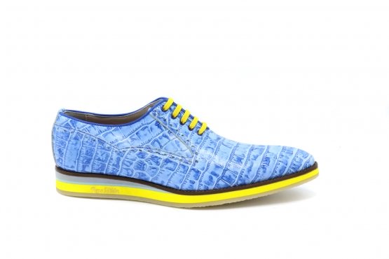 Modèle de sneaker Heathrow fait cocodrilo azulon 273.
