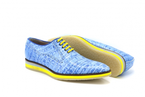 Modèle de sneaker Heathrow fait cocodrilo azulon 273.