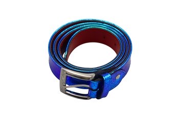 Blue Power model belt, manufactured in Bioko color 7