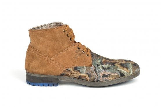 Modèle de butin Héctus, fabriqué en azores kaki et en peluche 104.