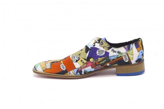 Modèle de chaussures Seiya, fabriqué en fantaisie brunette. 