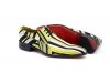 Berlin model shoe, made in Satin Fantasy Hawaii