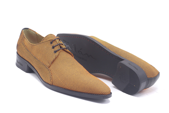 Zapato modelo Titian, fabricado en Piel 129_Himalaya Orange