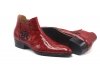 Modèle de chaussure Rebelde, fabriqué en Anaconda Roja