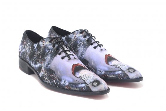 Vita model shoe, manufactured in Atelier Leona Champagne