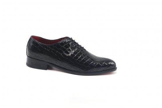 Zapato modelo Oslo, fabricado en Boston Zafiro Negro