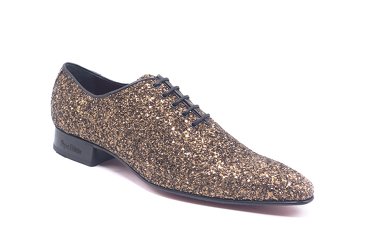 Zapato modelo Labe, fabricado en Glitter 53 Número 14