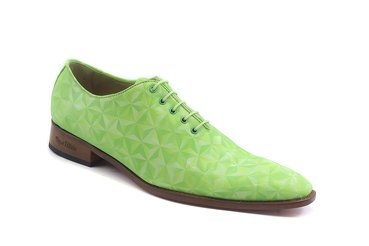 Acid Green shoe-model, manufactured in Prismas 5178 Color 5