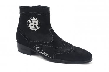 Modèle de chaussure Rebelle, fabriqué en Engrasado Wach Negro