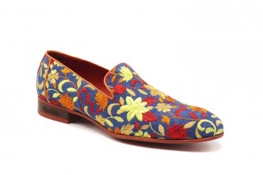 Modèle de chaussure Ramos, fabriquée en Flores Bordadas