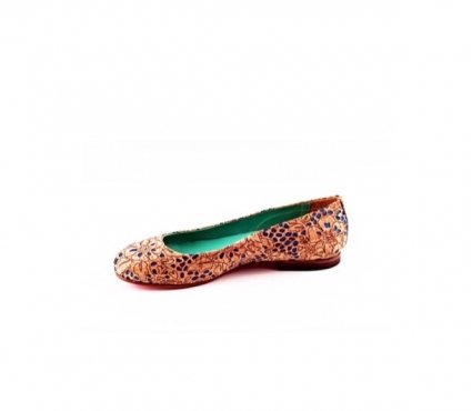 Katy model shoe made of cork laser 07 nº5.