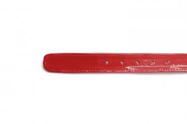 Troye model belt, manufactured in Charol Metal Cereza