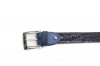 Model belt Aris, manufactured in Croco Patent Marino Napa Navi