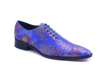 Hong Kong model shoe, manufactured in Jacquard 508 nº5.