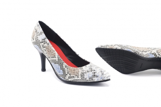 Modèle de chaussure Bublé, fabriqué en Cobra Milan Blanca