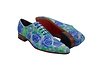 Zapato modelo Blue Moom, fabricado en fantasía M-30 marino